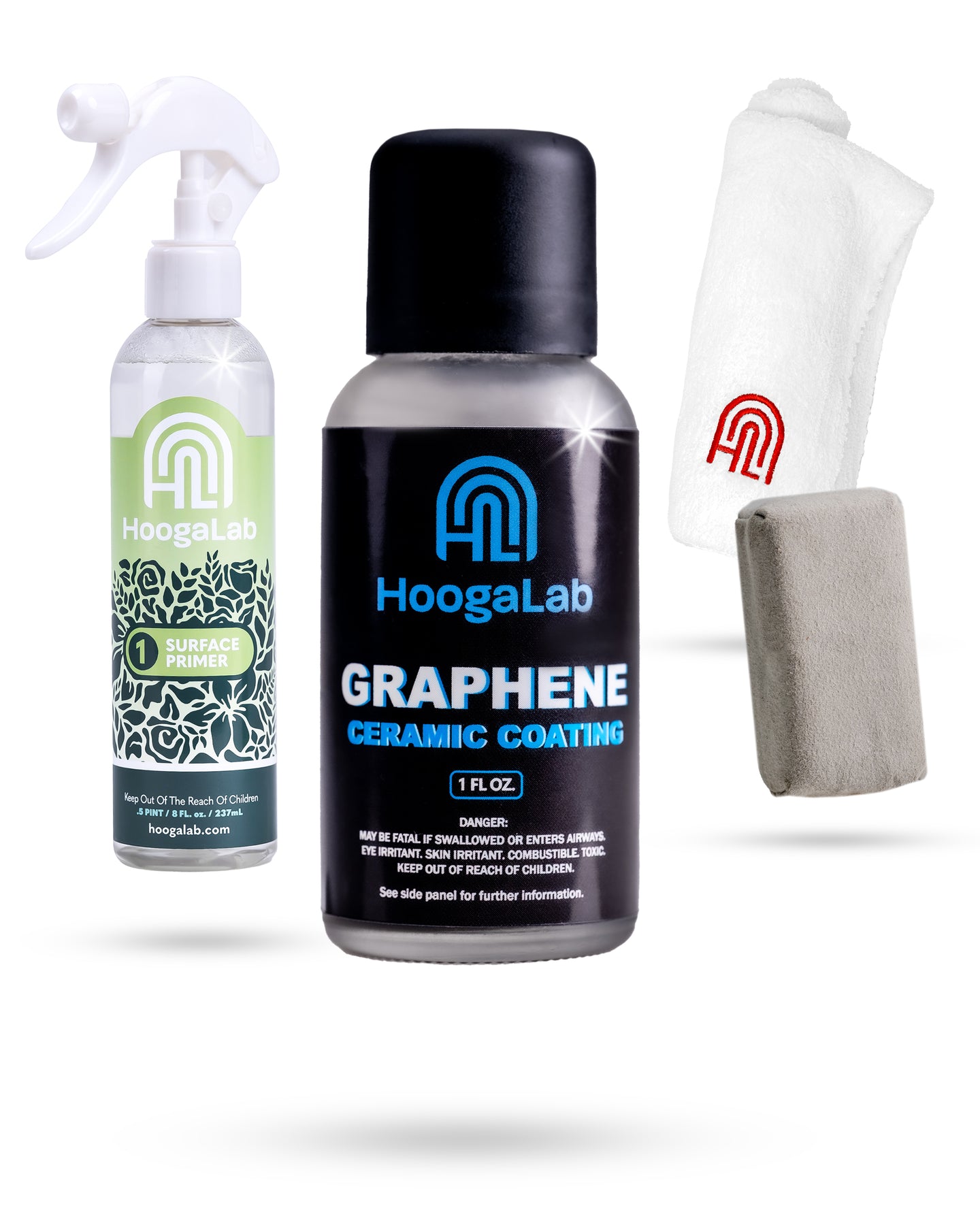 HoogaLab Graphene Ceramic Kit - Keep Your Home Shiny & Clean